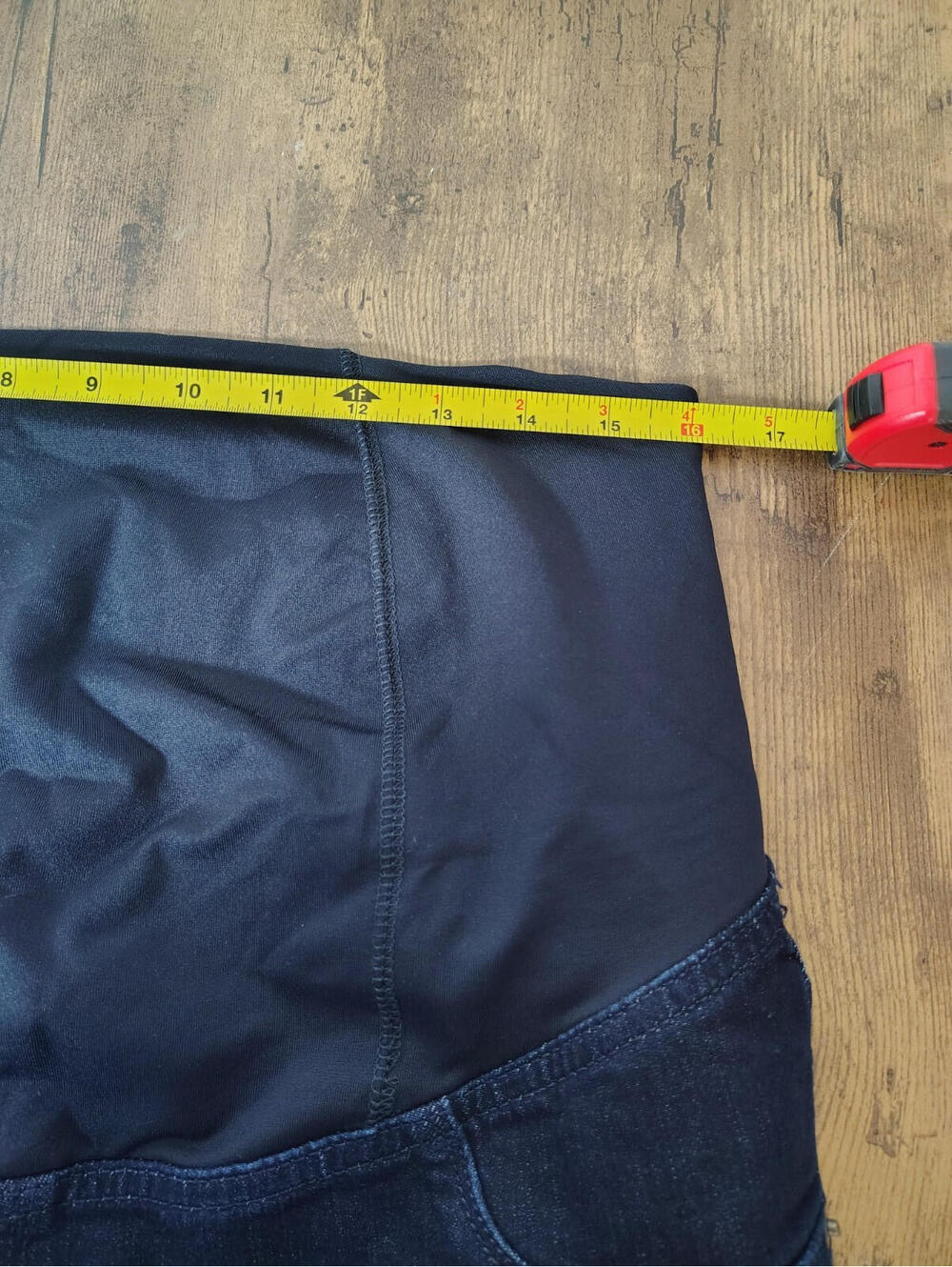 Isabel Ingrid Maternity Dark Blue Denim Maternity Skinny Jeans 14/32R - Picture 5 of 8